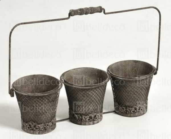 Grigio Donica z koszykiem 3 BELLDECO