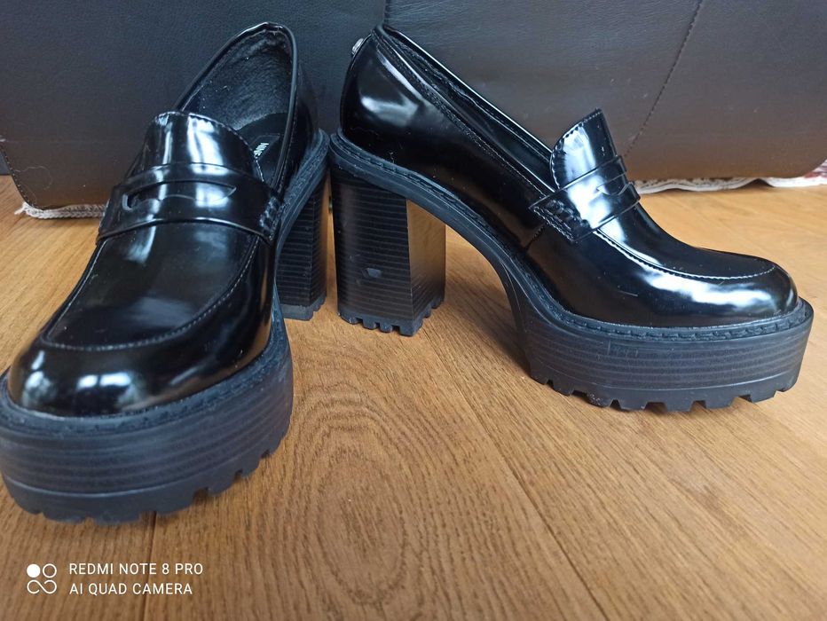 Nine West Półbuty NAHIDA - czarne rozmiar 38