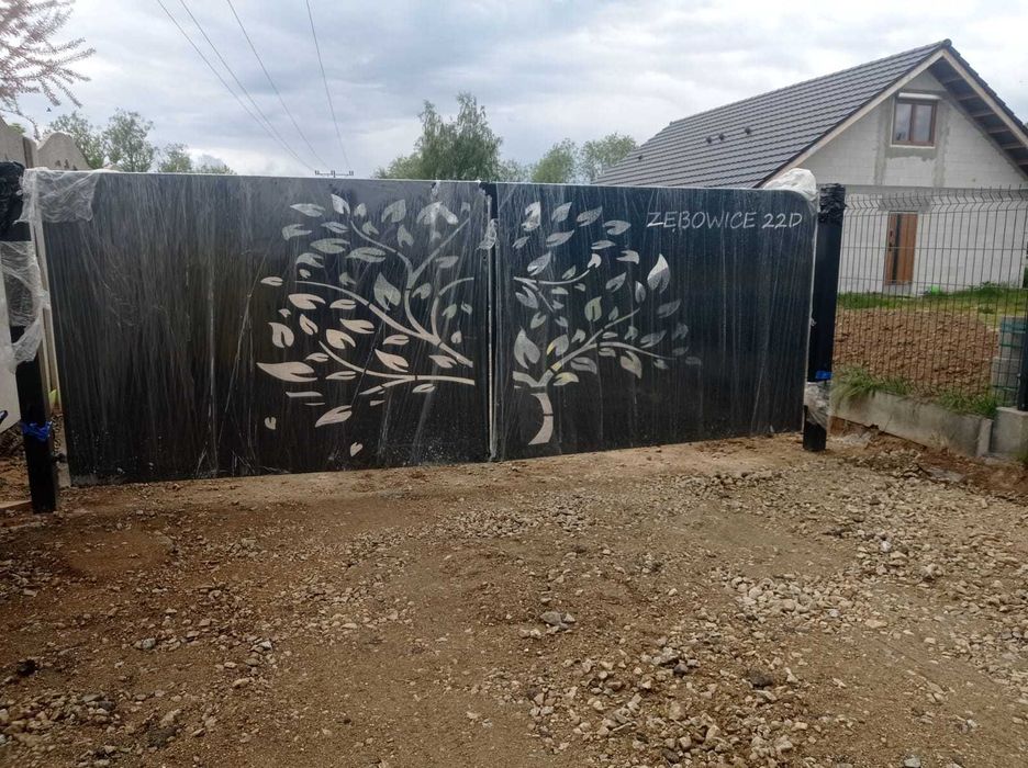 Brama wjazdowa 4m + furtka