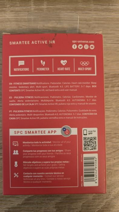 NOVO - Relogio SPC - Bluetooth com Tlm