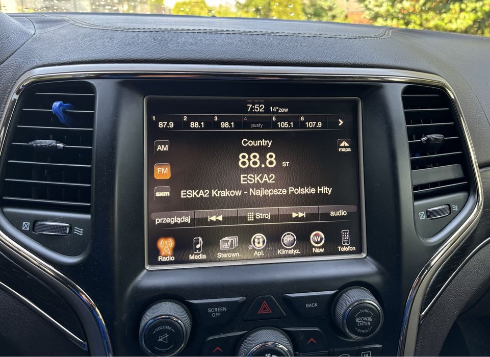 Radio Polski Jeep Chrysler Dodge Mapy Nawigacja Lampy Kierunki Klucze