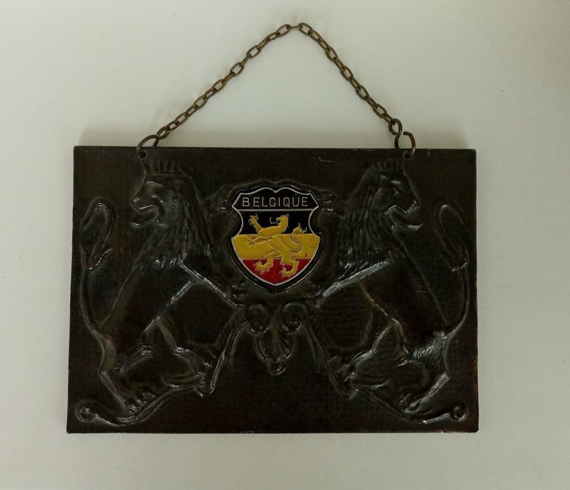 Старая  плакетка