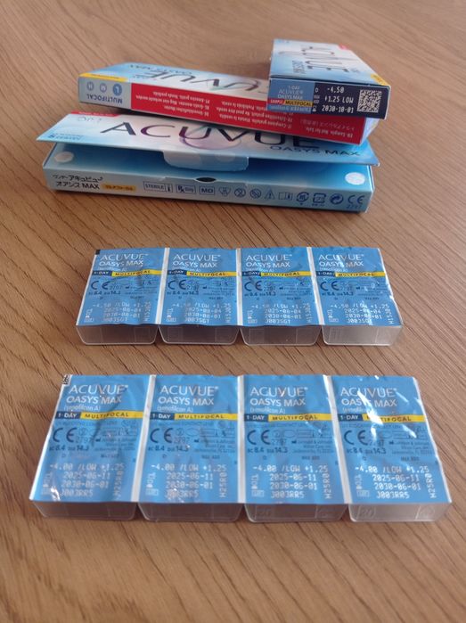 Acuvue Oasys Max 1-day multifocal -4,00 -4,50 addycja +1,25