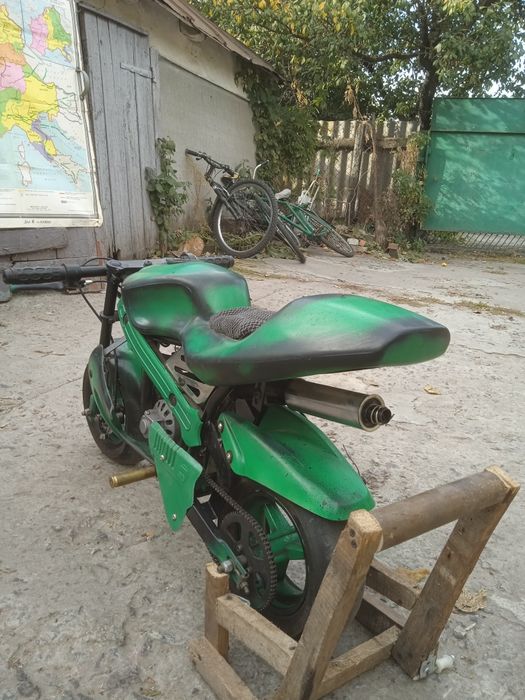 Mini Moto (кастом)49.9 см3 ДВЗ.