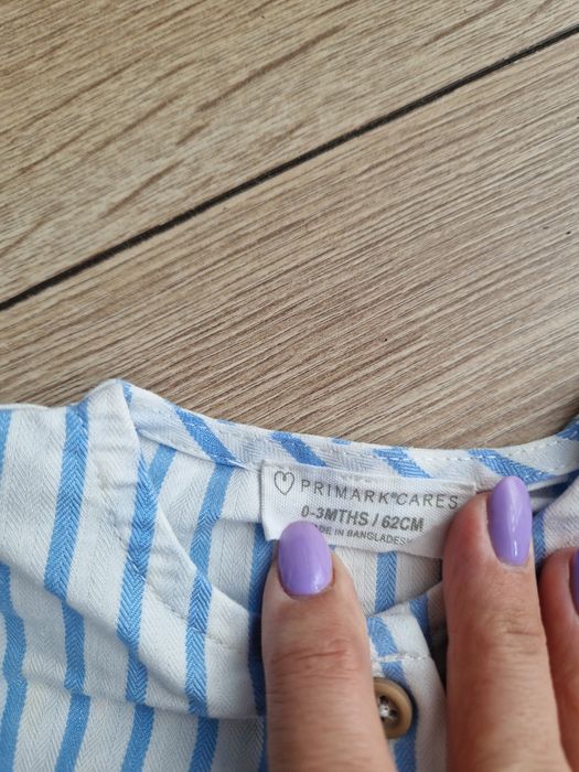 Letnia dziewczęca sukienka 62