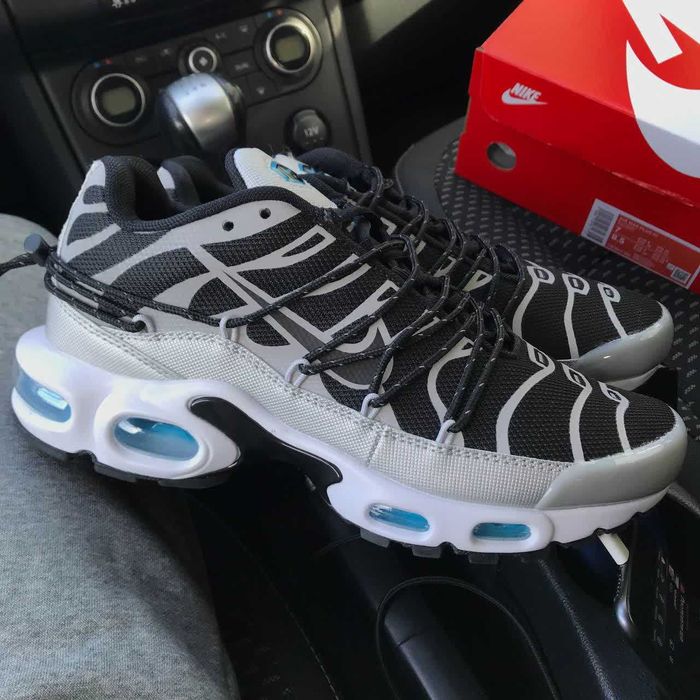 Кросівки Nike TN Plus Lace Toggle Black Grey