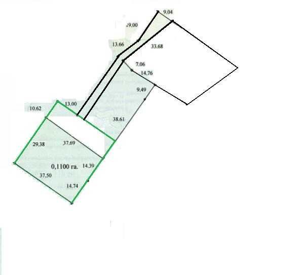 Земельна ділянка в с.Гнідин біля річки