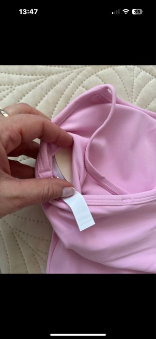 Alo yoga komplet różowy M do cwiczen