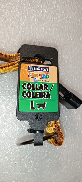 Coleira para cão em estado novo