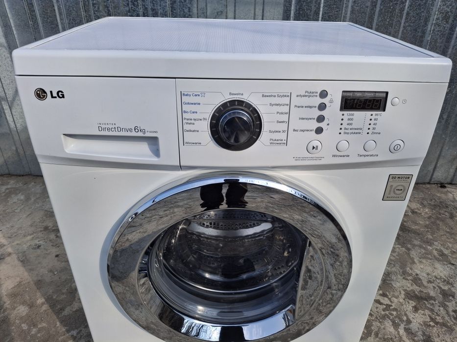 Lg direct drive  slim 6kg 1200 obr  gwarancja dowóz gratis