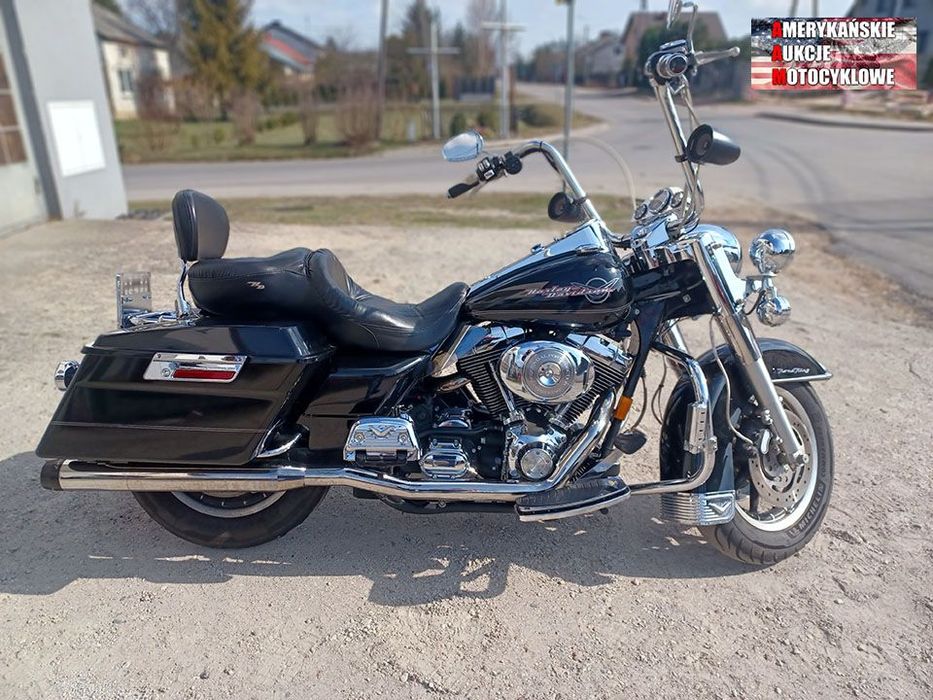 Harley-Davidson Touring Road King FLHRI, 100% bezwypadkowy, Faktura VAT marża, transport