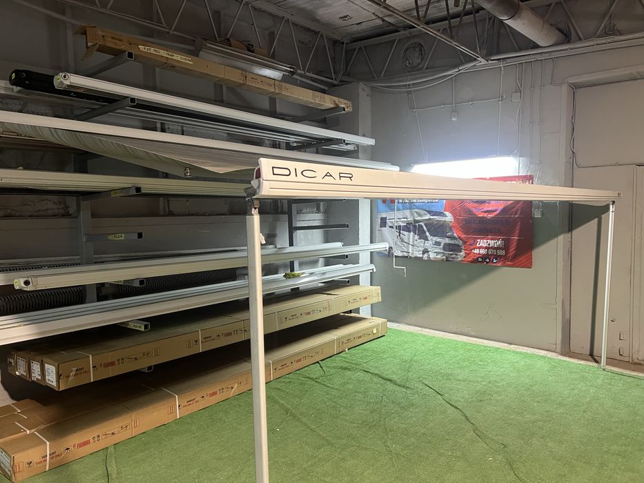 Markiza/roleta boczna Fiamma F45S - 4,5m x 2,5m - Biała