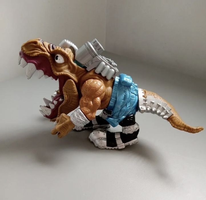 Dinozaur  Vintage Mattel Extreme Dinosaurs T-Bone Dinosaurs Vintage