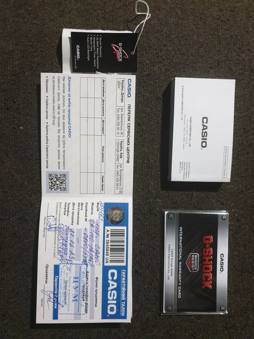 Японские наручные часы  Casio