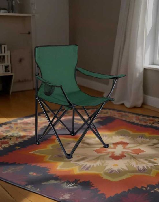 Туристичний стілець розкладний для риболовлі до 120 кг