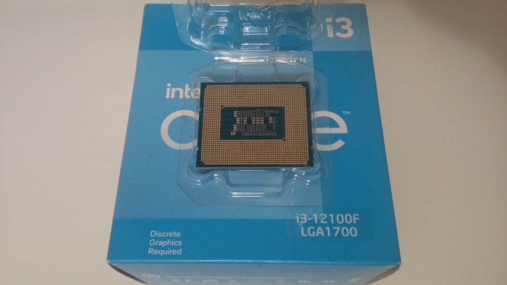 Процесор Intel Core i3-12100F LGA1700 3.30 GHz - 4.30 GHz