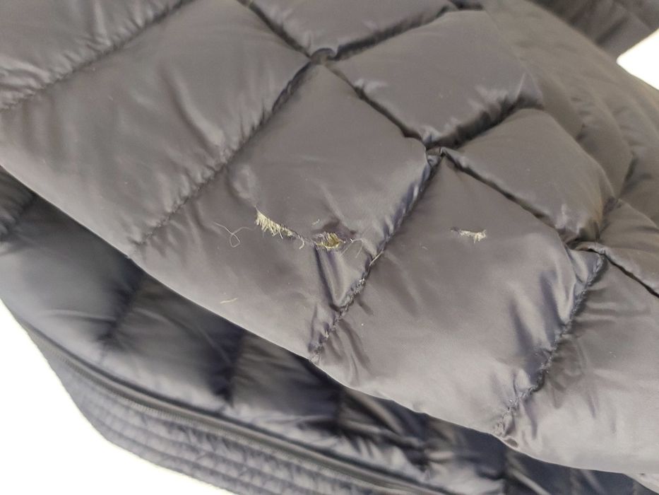 Kurtka puchowa krótka bomberkaTOMMY HILFIGER navy granat S