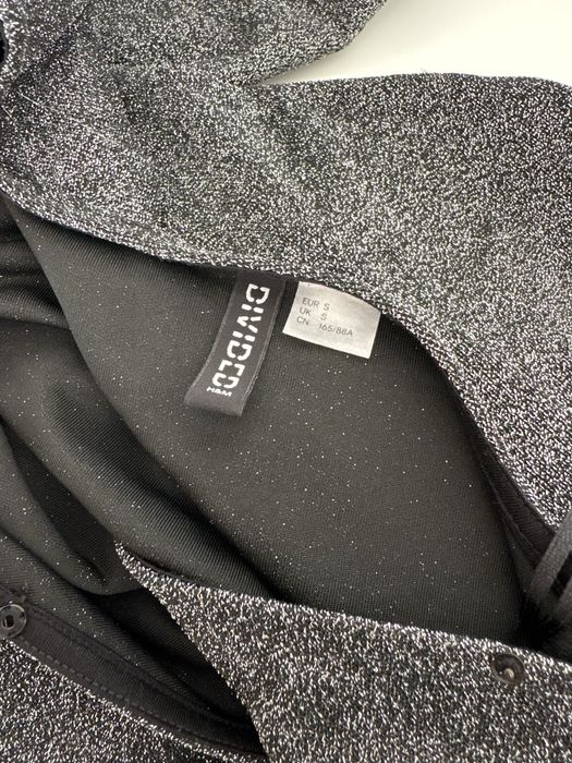 Błyszczący kombinezon na impreze H&M roz. S 36