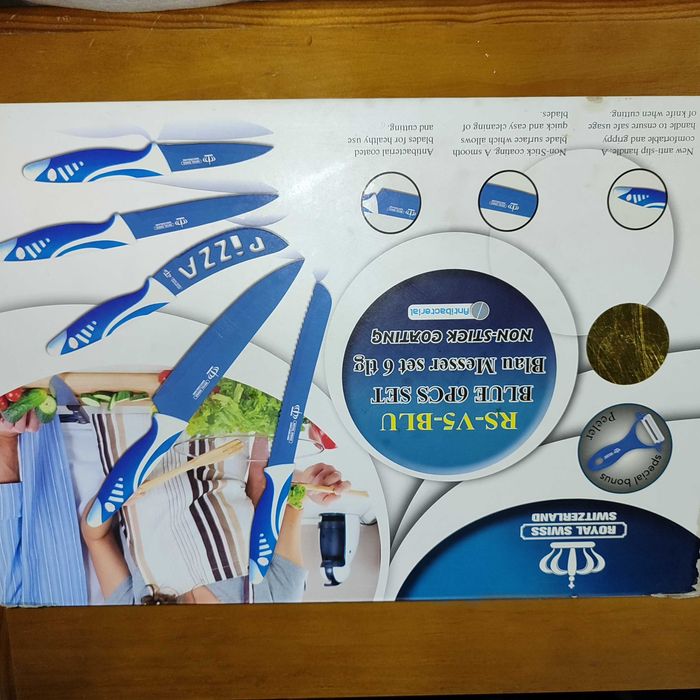 Faqueiro completo azul