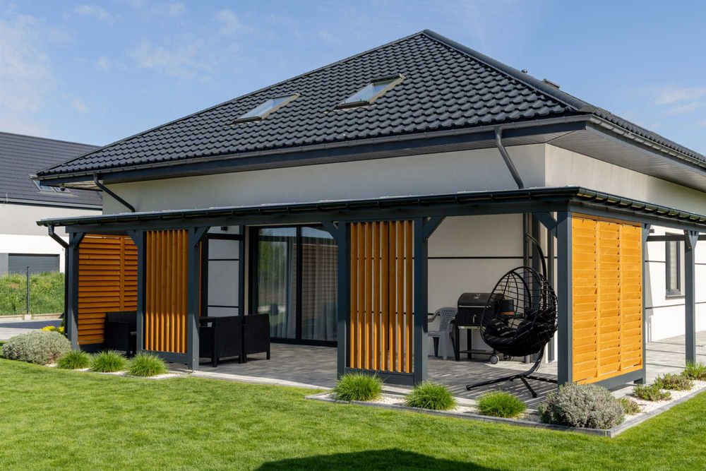 zadaszenie tarasu wiata pergola weranda poliwęglan pergola