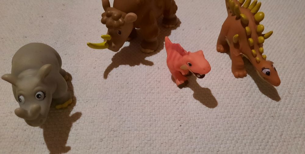 Figurki zwierzęta prehistoryczne