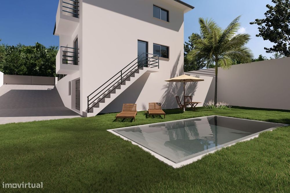 Moradia T4 Isolada com Garagem, Jardim e quintal em Viatodos Barcelos