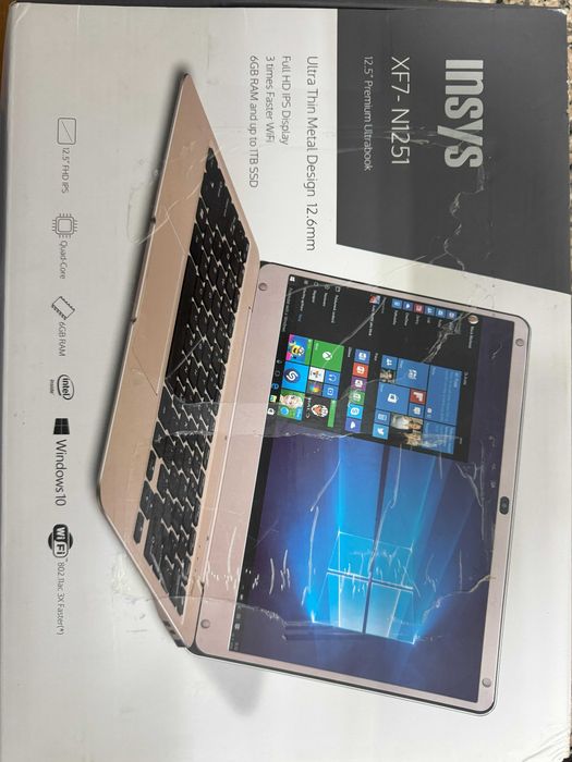 Portátil Insys 12.5 FHD em aluminio