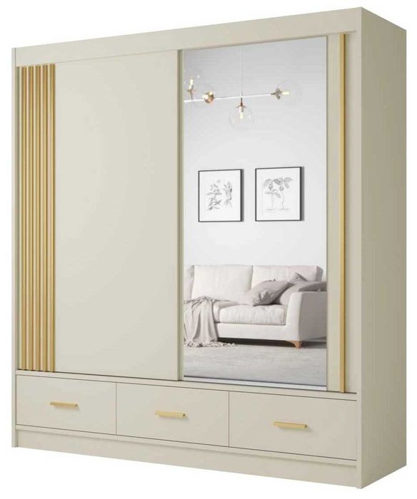 Nowa Szafa 200 Caschmere + Złoty Promocja