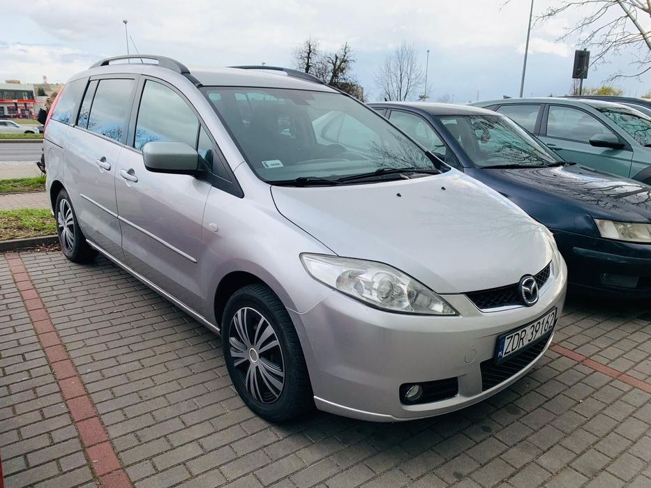 Mazda 5 7 osobowy samochód LPG