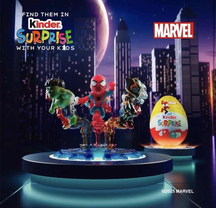 Фігурки kinder Marvel Халк