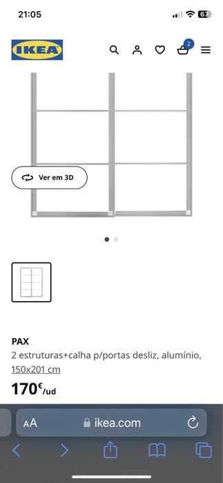 Portas de armário ikea