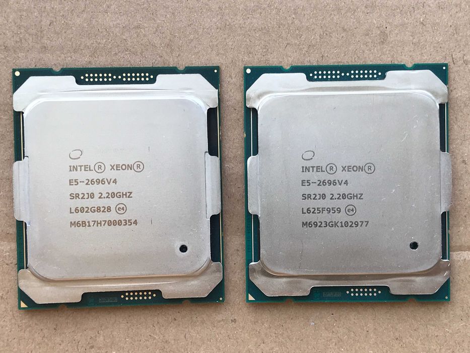 Intel Xeon E5‑2699 v4×2基 Купити Intel Xeon E5-2699 v4 628 в інтернет магазині