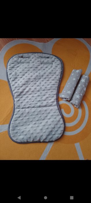 Fotelik rowerowy max 22 kg Elibas GRATIS nakładka Minky