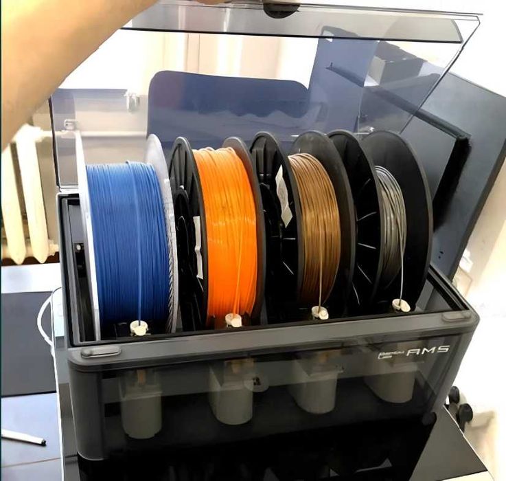 Bambu Lab X1-Carbon med AMS