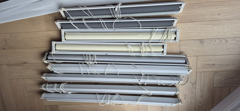 Rolety wewnętrzne 9szt