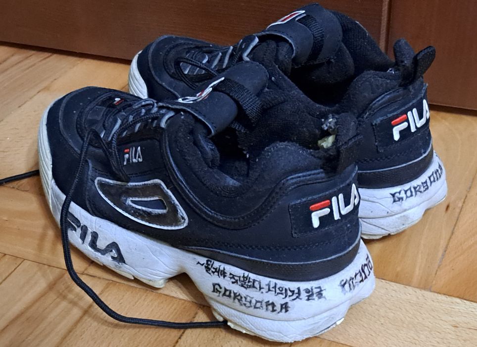 Кросівки Fila handmade