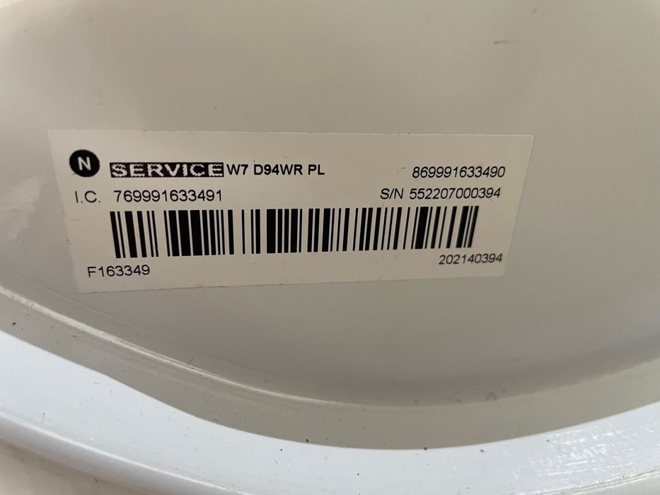 suszarka whirlpool W7
