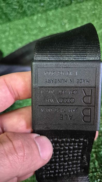 Cintos Segurança Pretos Originais Audi A4 B6 B7 8E de 2000 a 2008