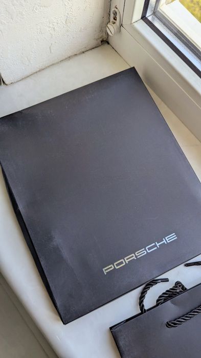 Блокнот porsche подарункова упаковка