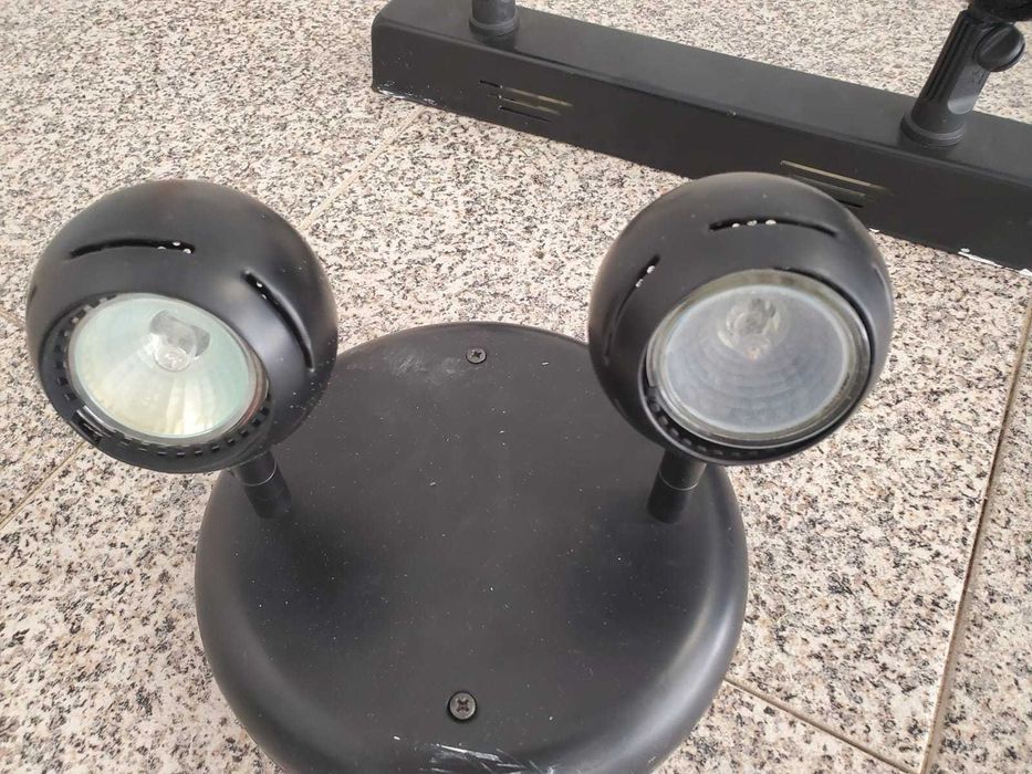 Candeeiro com 2 Focos