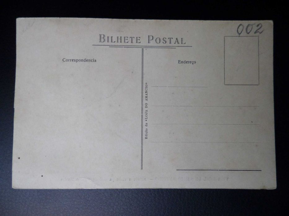 Bilhete - Postal antigo de Vila Real de Santo António