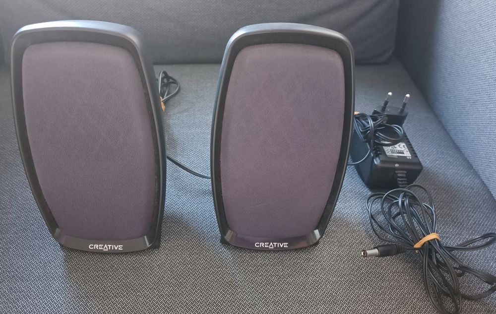 2 Colunas de som para computador -  BARATÍSSIMAS