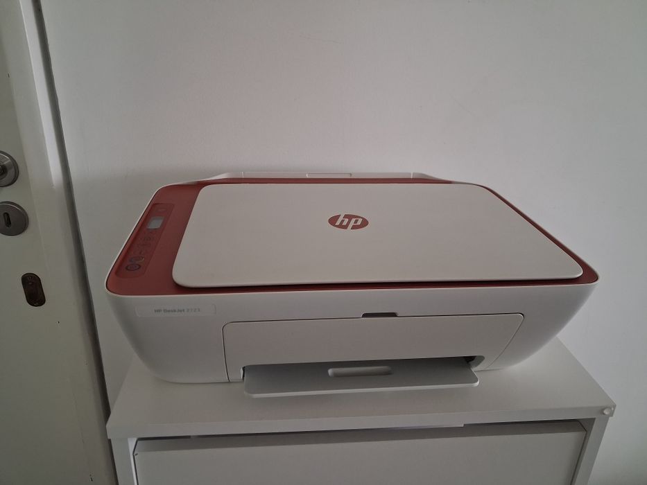 Impressora HP DeskJet 2600 Series – Wi-Fi (Cor Terracota/Branco)