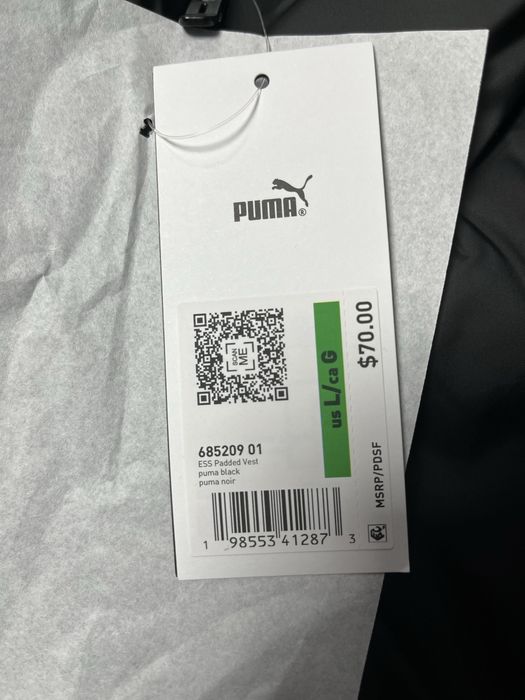 Жилетка ( безрукавка) чоловіча Puma оригінал