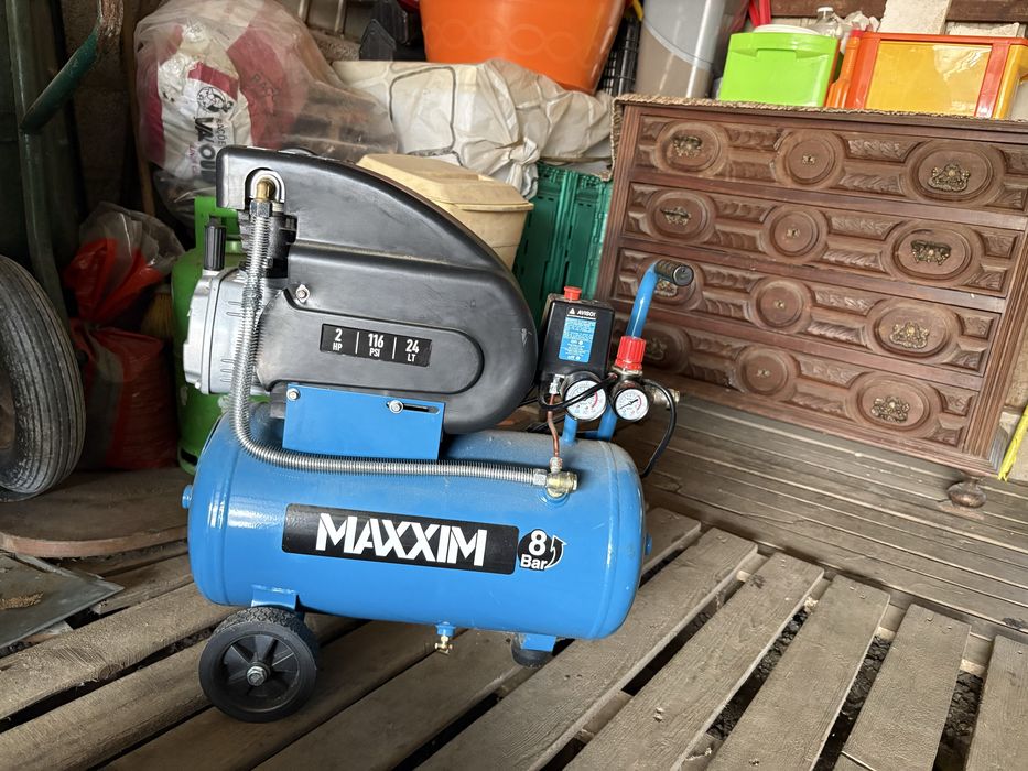compressor MAXXIM 24 L, 2 HP, 8 bar
