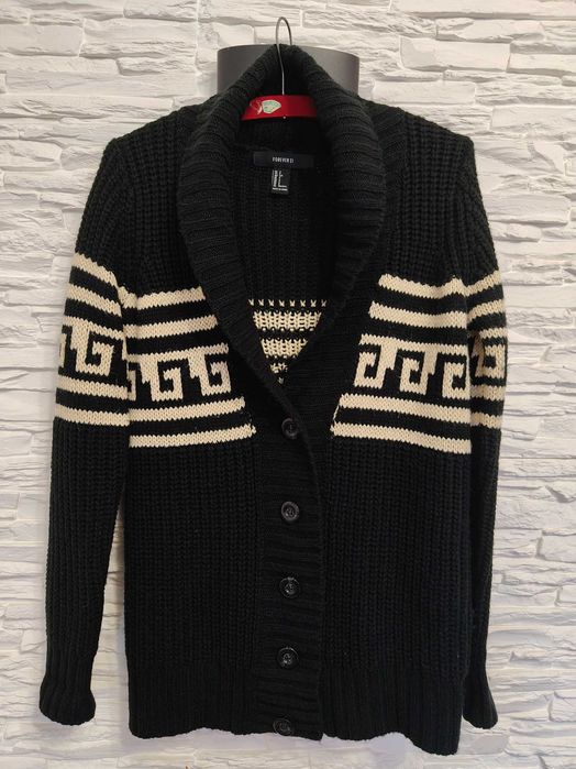 Sweter damski rozmiar S rozpinany firmy Forever 21
