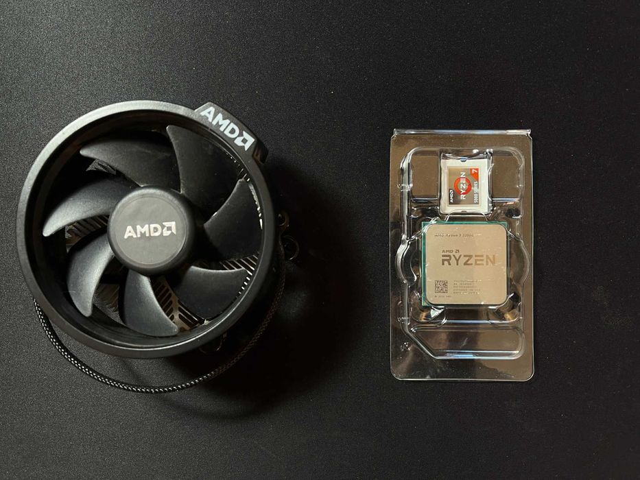 Conjunto Rx 580 + Ryzen 3 2200g