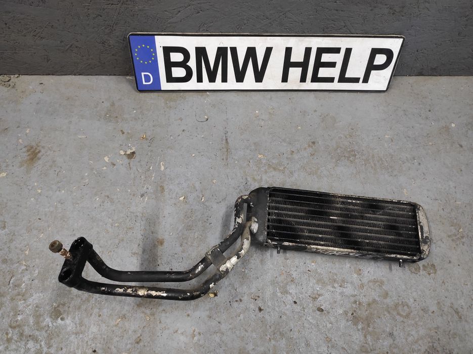 Радиатор масляный охлаждения БМВ Е34 М51 Разборка BMW HELP
