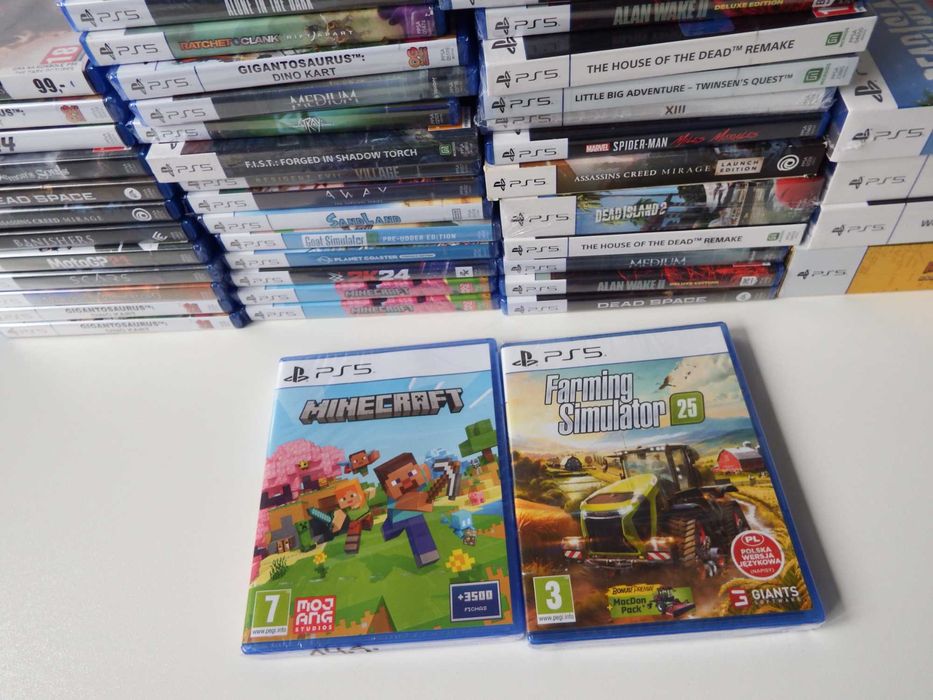 PS5 FARMA / Minecraft / FC / Dead Space / Alan Wake / Spider-Man PS5