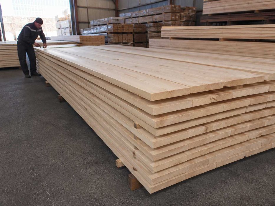 Дошка 25×100, 25×150, 50×200 — 4, 6 м, хороша геометрія